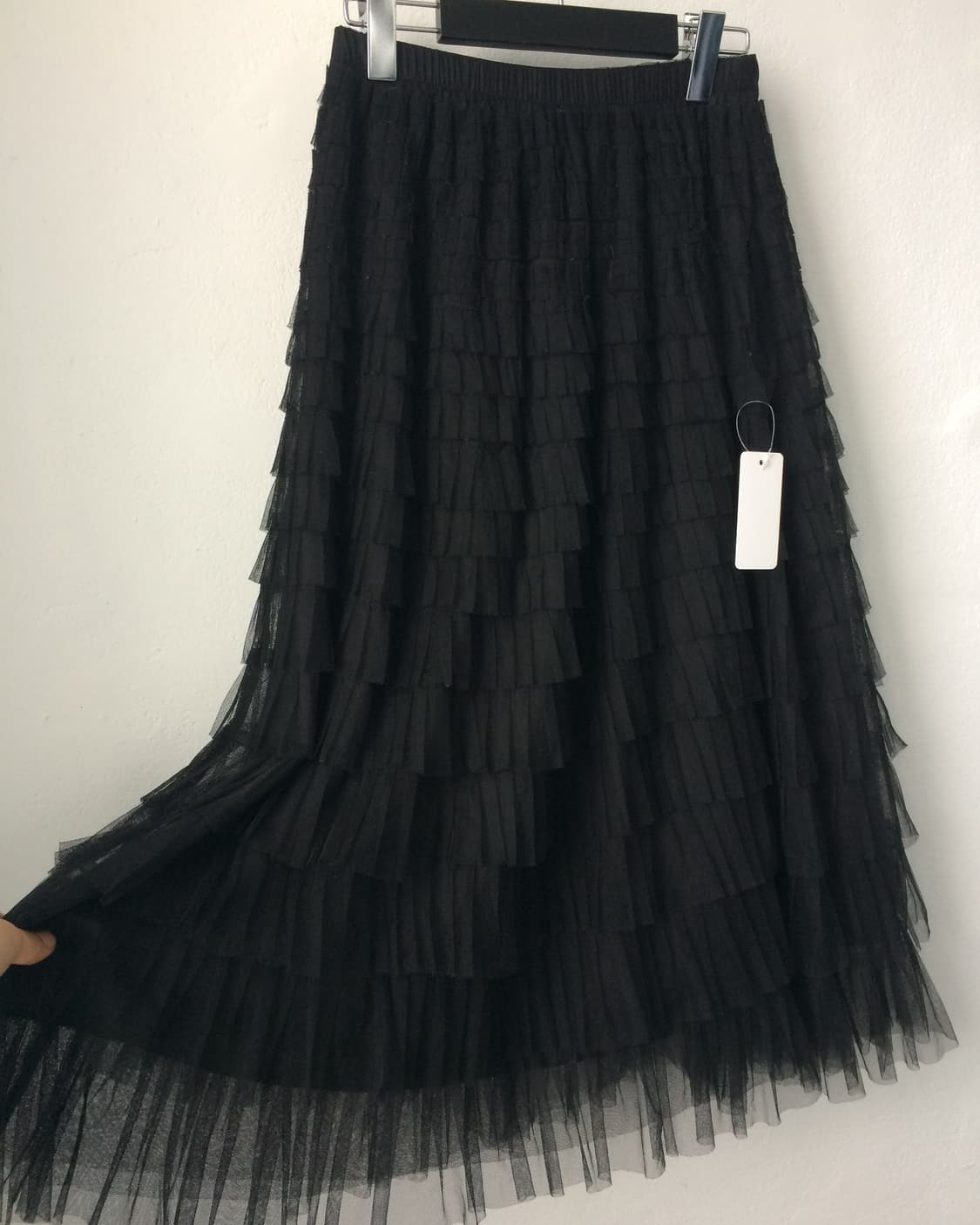 Sha layer long skirt 상품이미지2