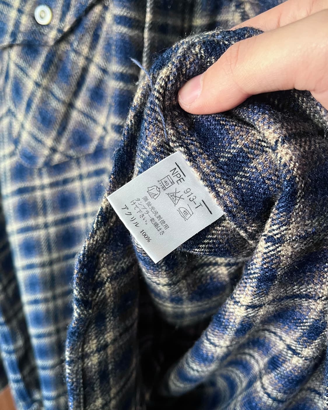 90-00s KANSAI Jeans Heavy Flannel Shirt 상품이미지7