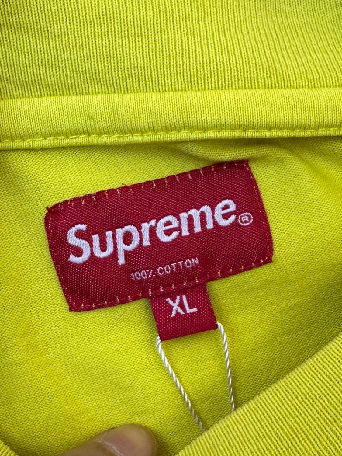 슈프림 19FW 크레스트 라벨 포켓 티셔츠 상품이미지5