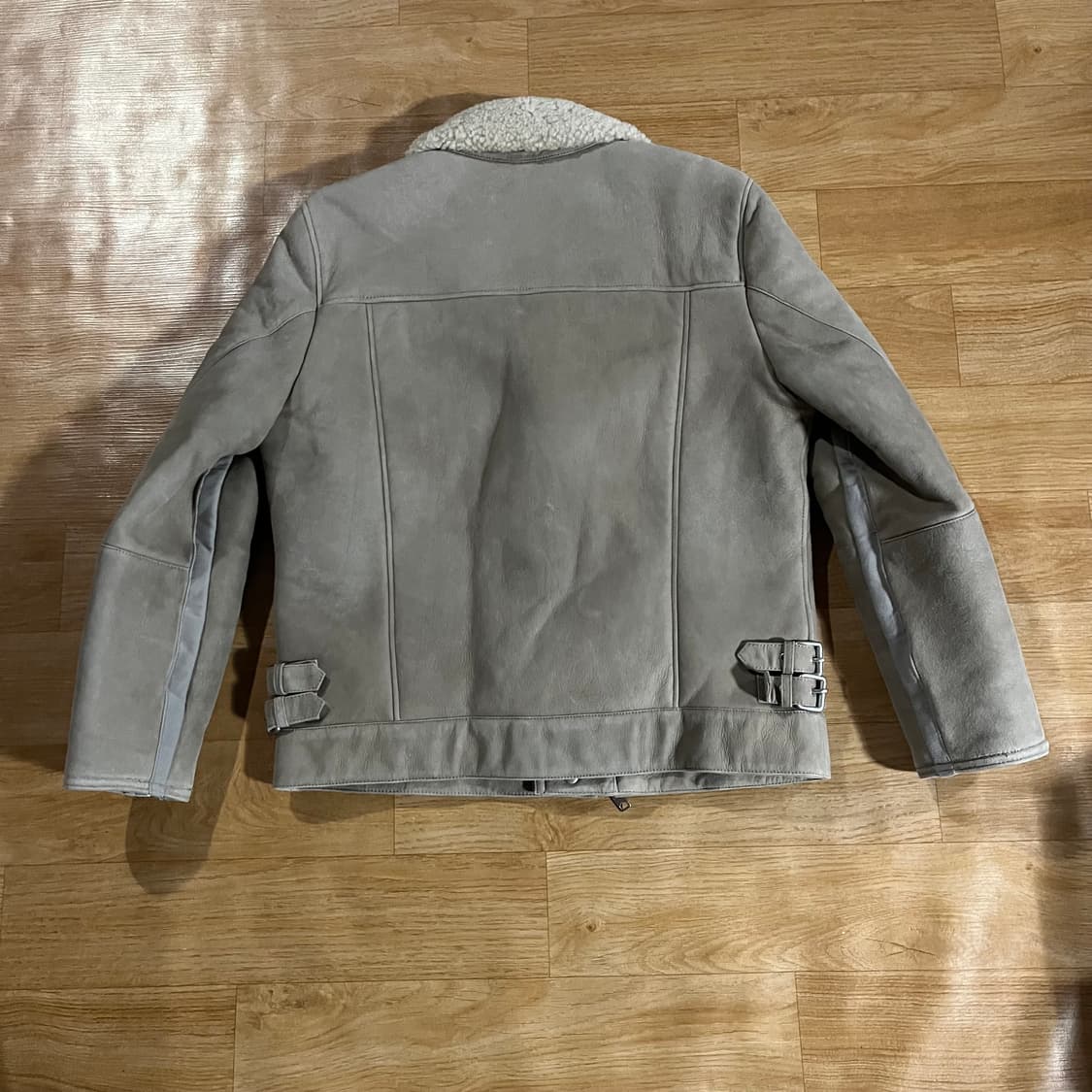 [100] 올세인츠 시어링 무스탕 자켓 상품이미지6