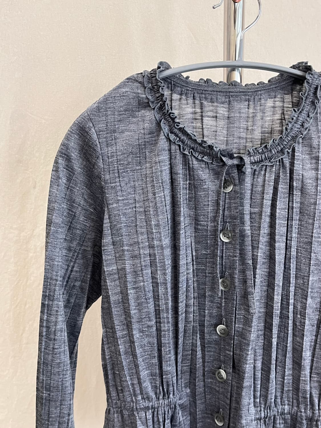 Im Mago Pleated Top 상품이미지2