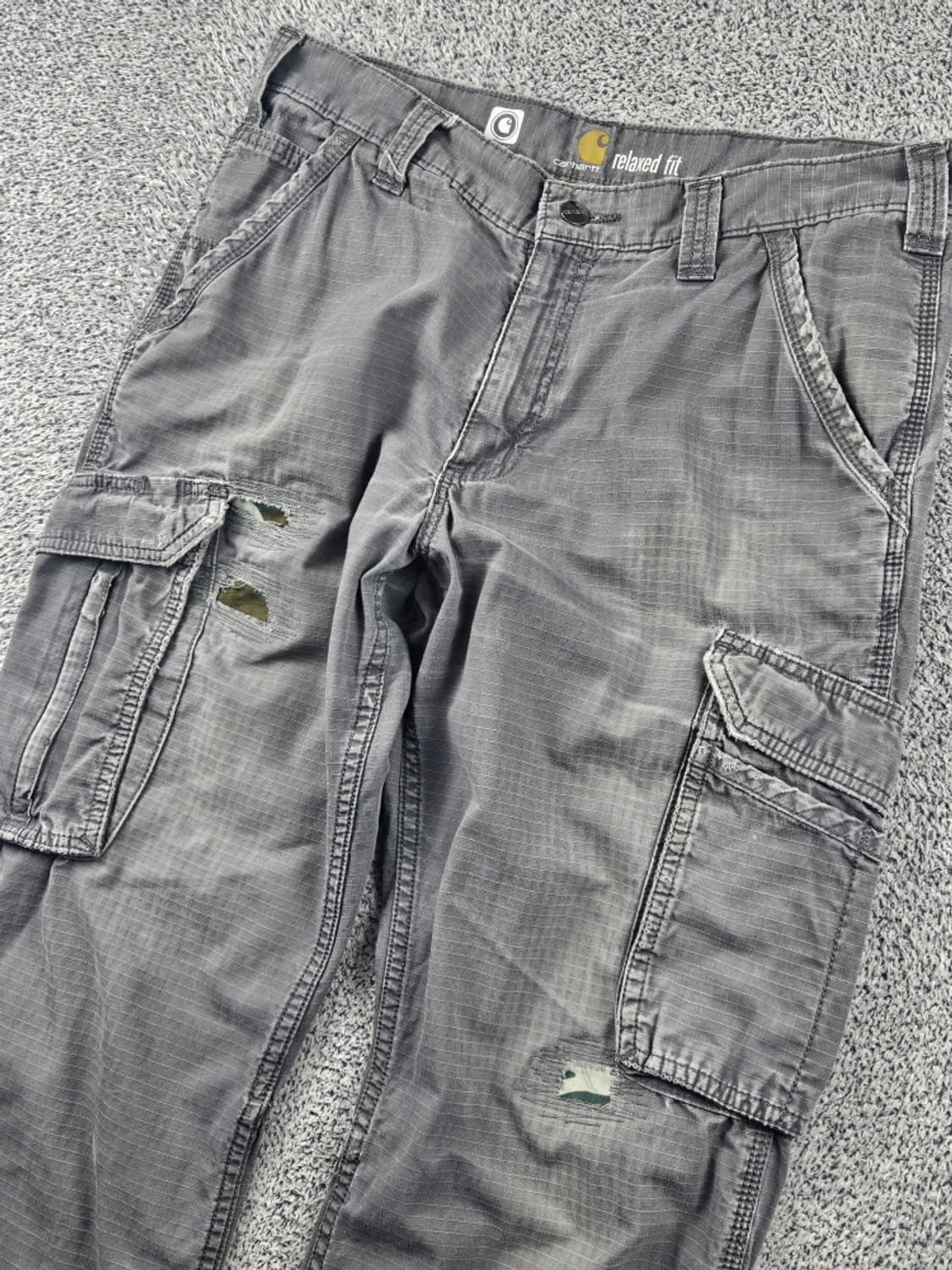 칼하트 리페어커스텀 립스탑 카고 팬츠 ( 32X30 ) / 10630 상품이미지5