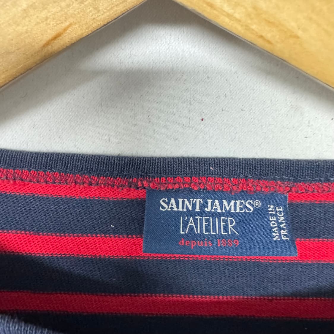 세인트제임스 단가라 긴팔티 상품이미지3