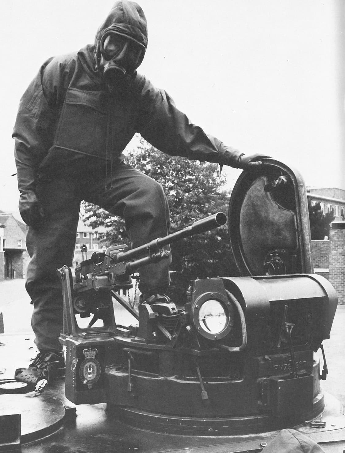 80‘s 영국군 아노락 후드 점퍼 (105상당) 상품이미지5