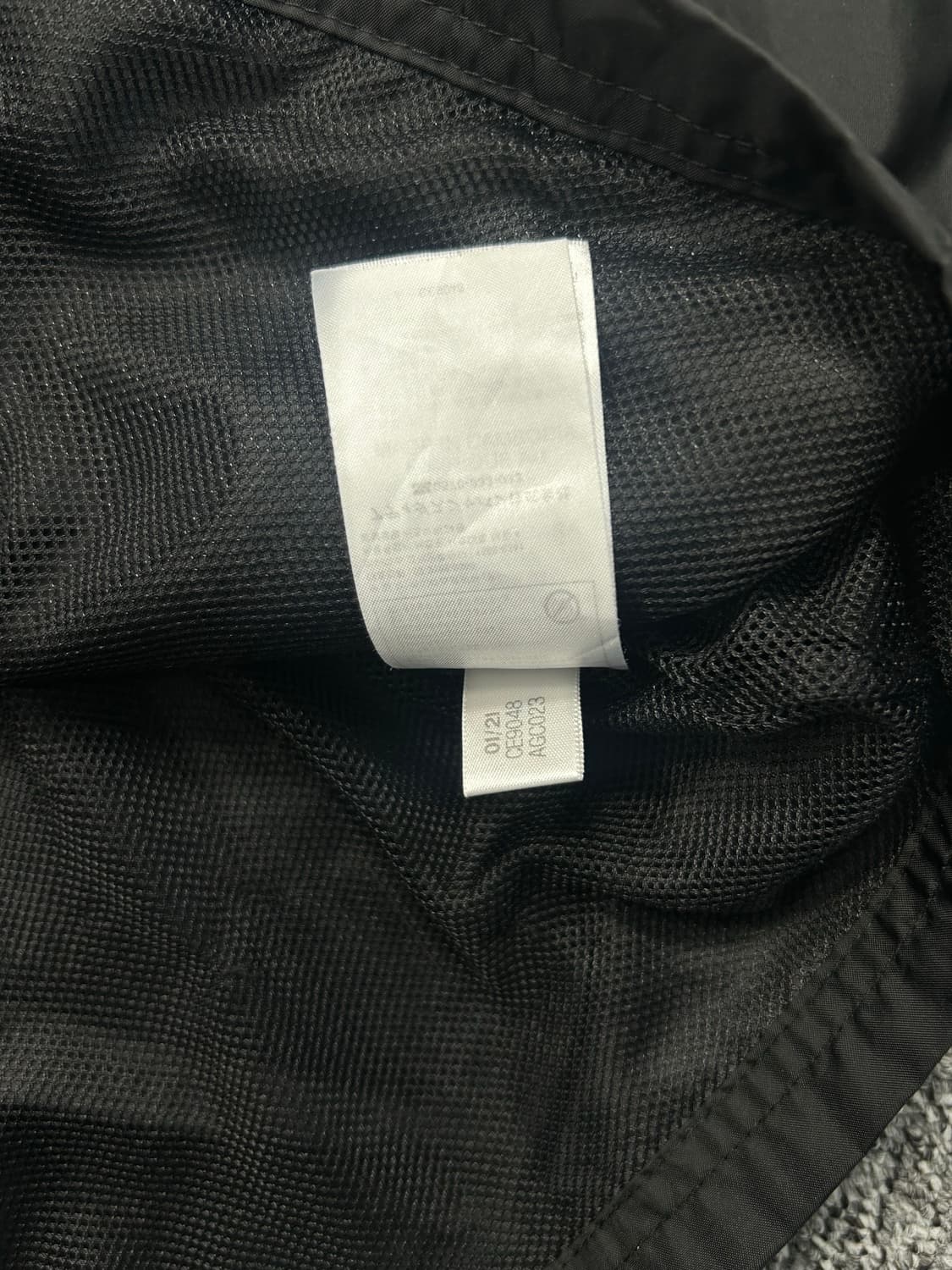 아디다스 코어 레인 블랙 바람막이 2XL 상품이미지7