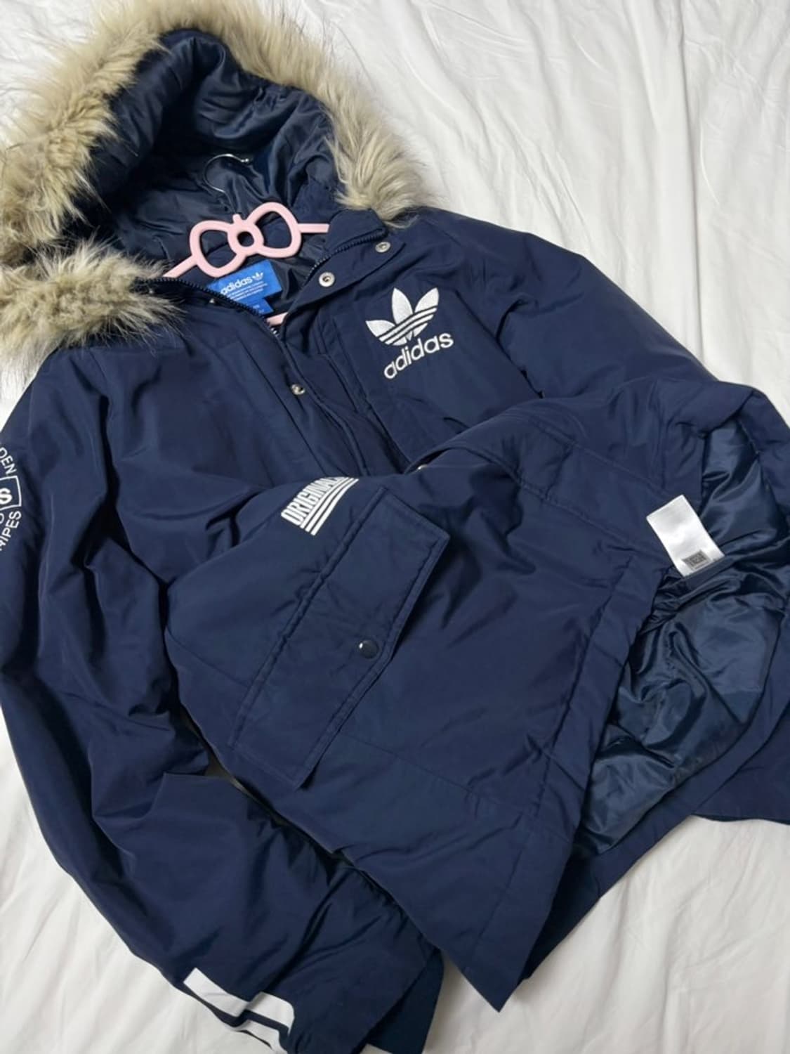 아디다스 퍼 미디움 패딩 상품이미지4