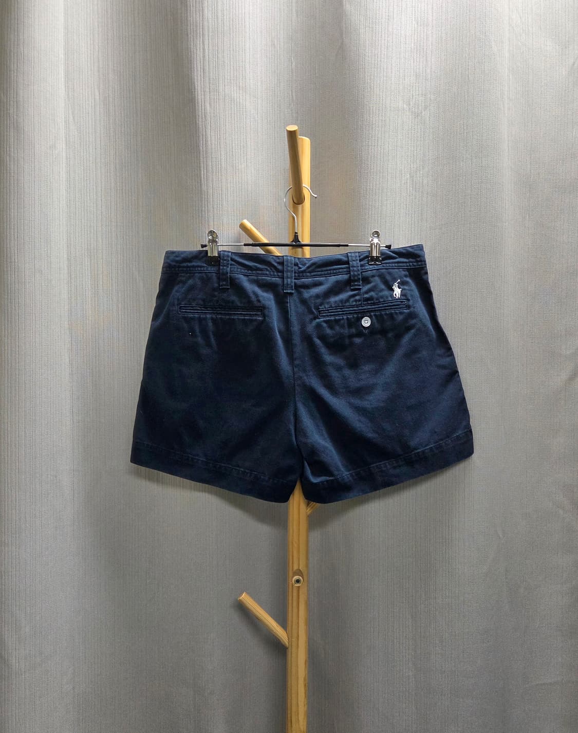 폴로 랄프로렌 여성 33/네이비 반바지 # 상품이미지2