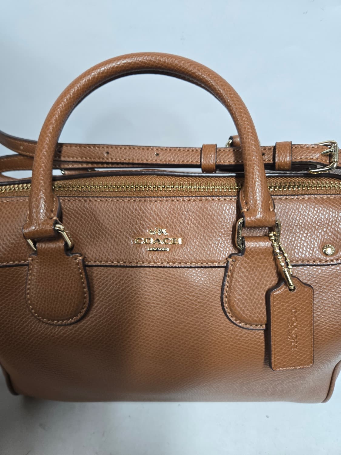 코치 F36624 브라운 미니 베넷 사첼백 크로스백 겸용 상품이미지6