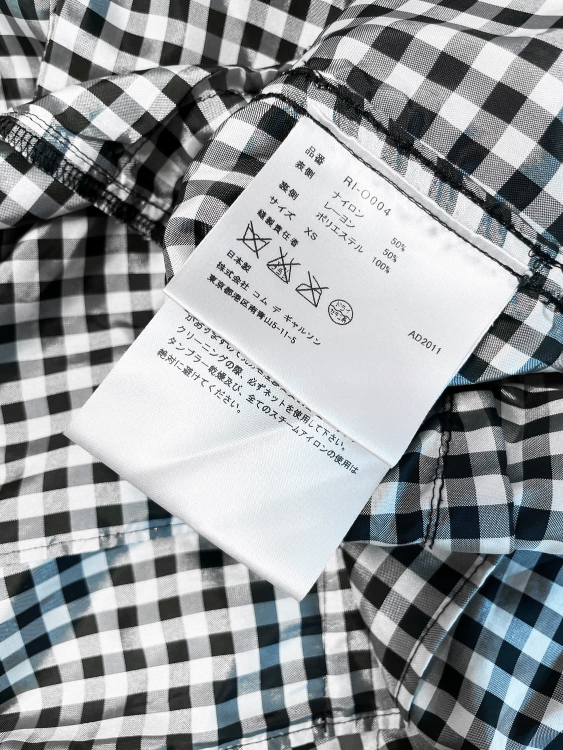 Lace Check Long Dress - Black 상품이미지10