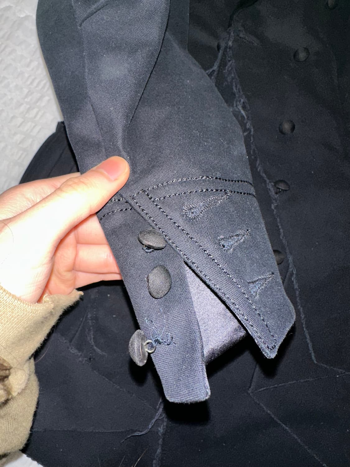 2001FW 발렌시아가 르 디스 아카이브 비대칭 스모킹 자켓 상품이미지5