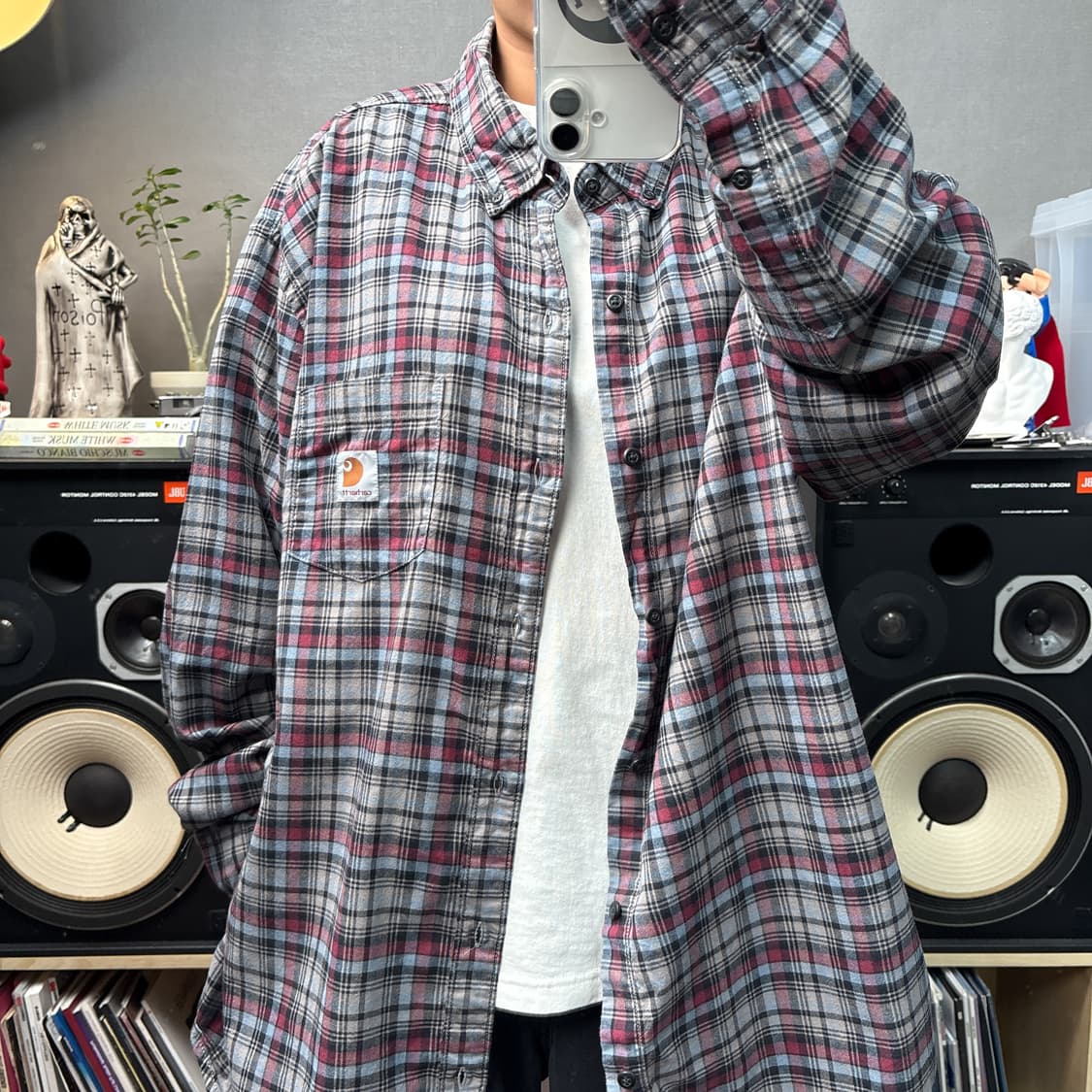 칼하트 체크셔츠 상품이미지1