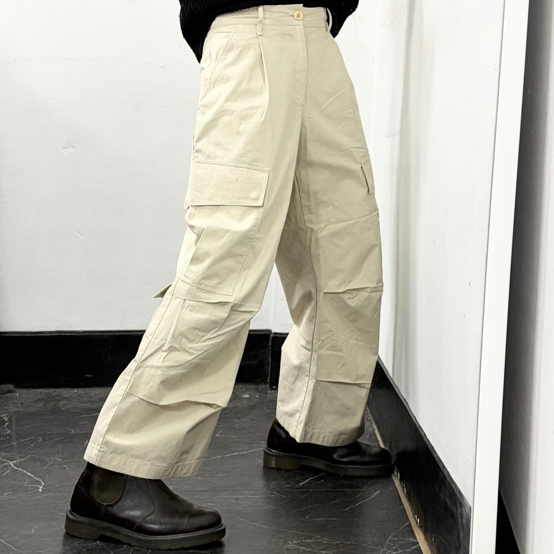 Yiyae 이예 립스탑 카고 팬츠 상품이미지3