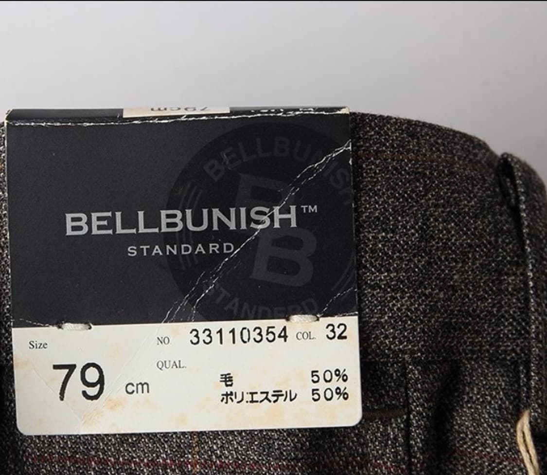 BELLBUNISH 50%울 빈티지슬랙스팬츠 / Man 30 상품이미지9