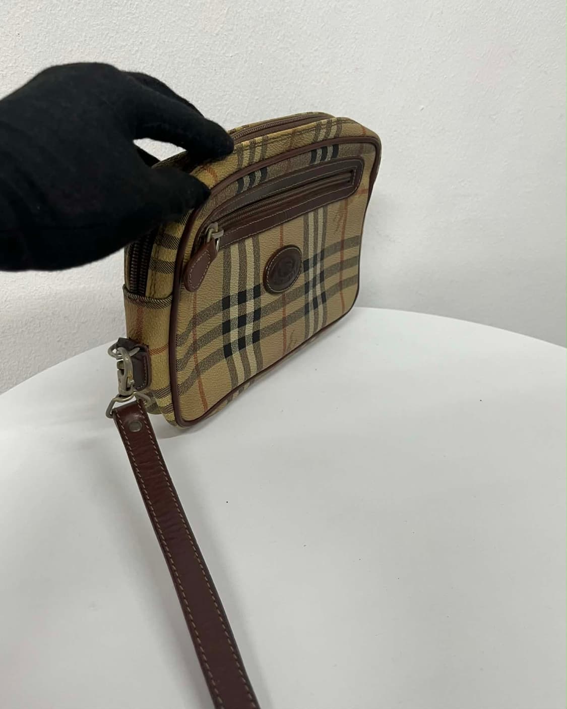 버버리 빈티지 2way 노바체크 클러치 백 상품이미지2