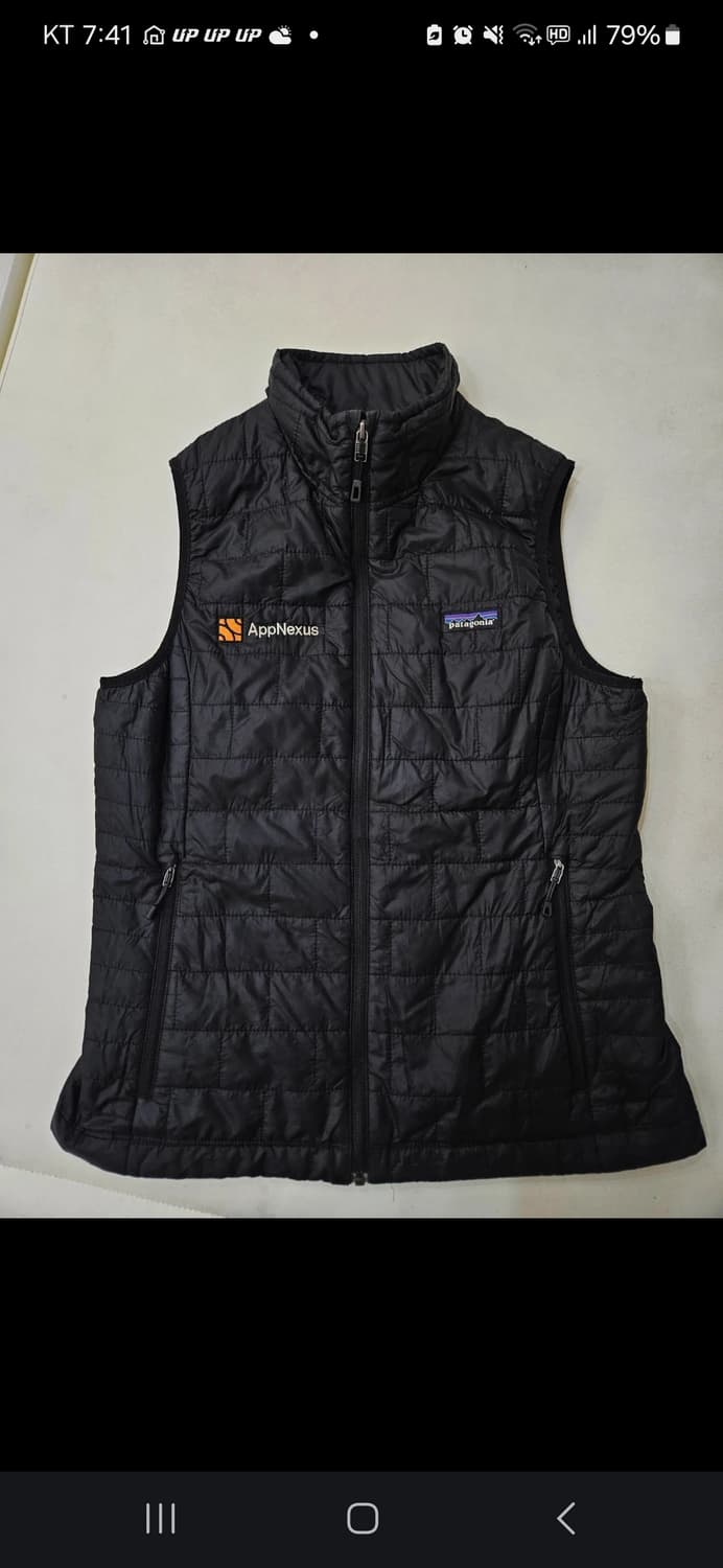 파타고디아 경량 패딩 조끼 m 상품이미지1