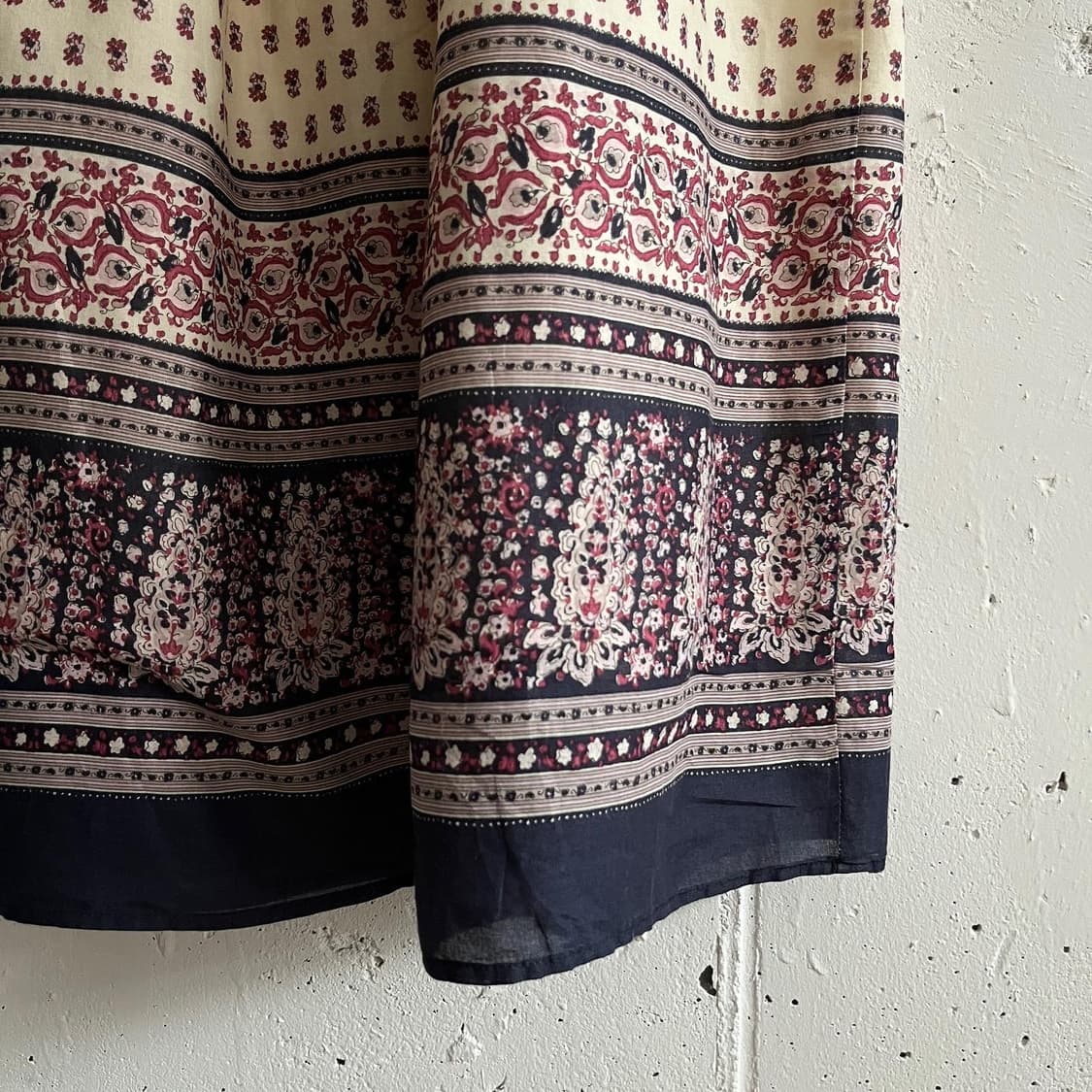 에스닉 패턴 롱 원피스 상품이미지2