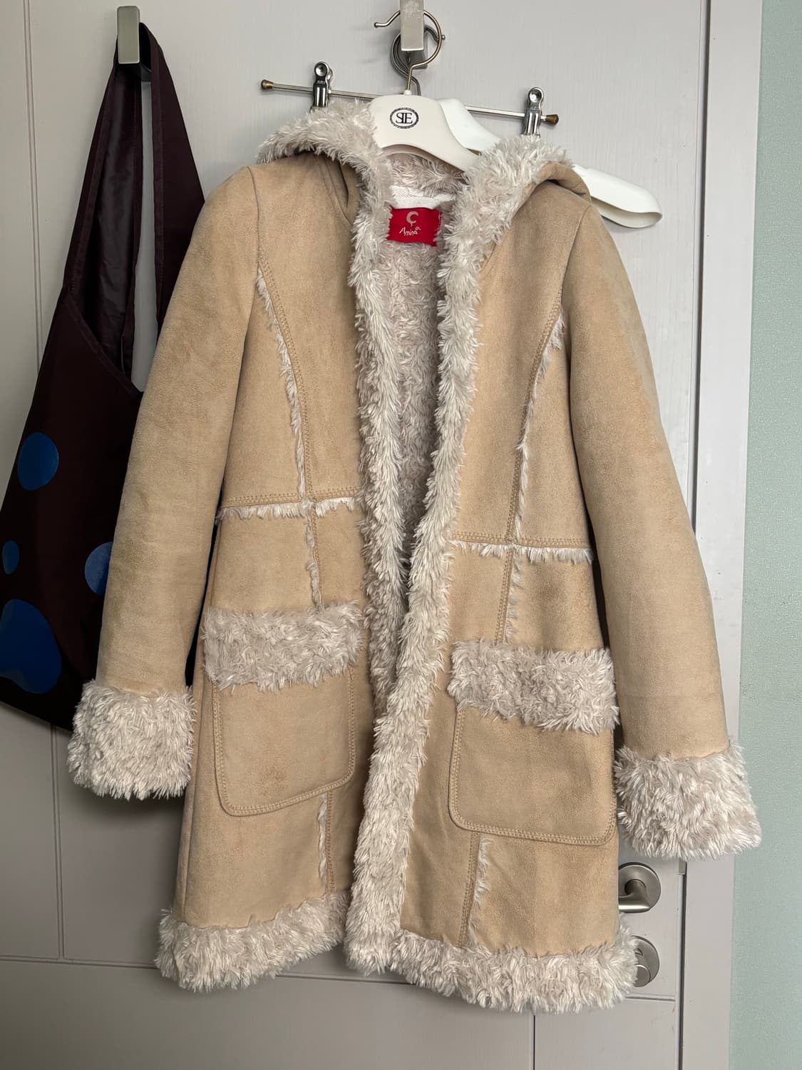 일본 빈티지 모리걸 무스탕 상품이미지1