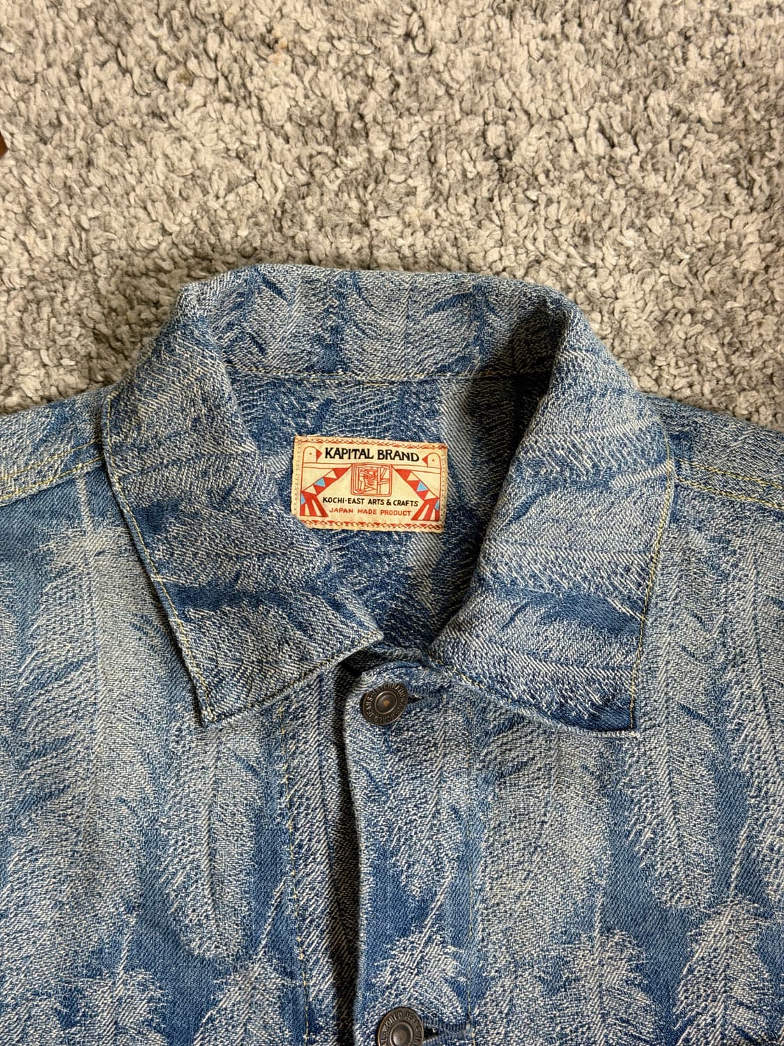 [3] 캐피탈 페더 맥파이 자켓 라이트 인디고 상품이미지2