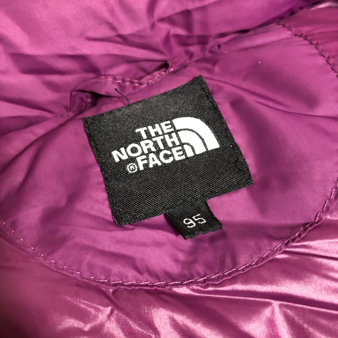 노스페이스 700 롱패딩 퍼플 M 상품이미지2