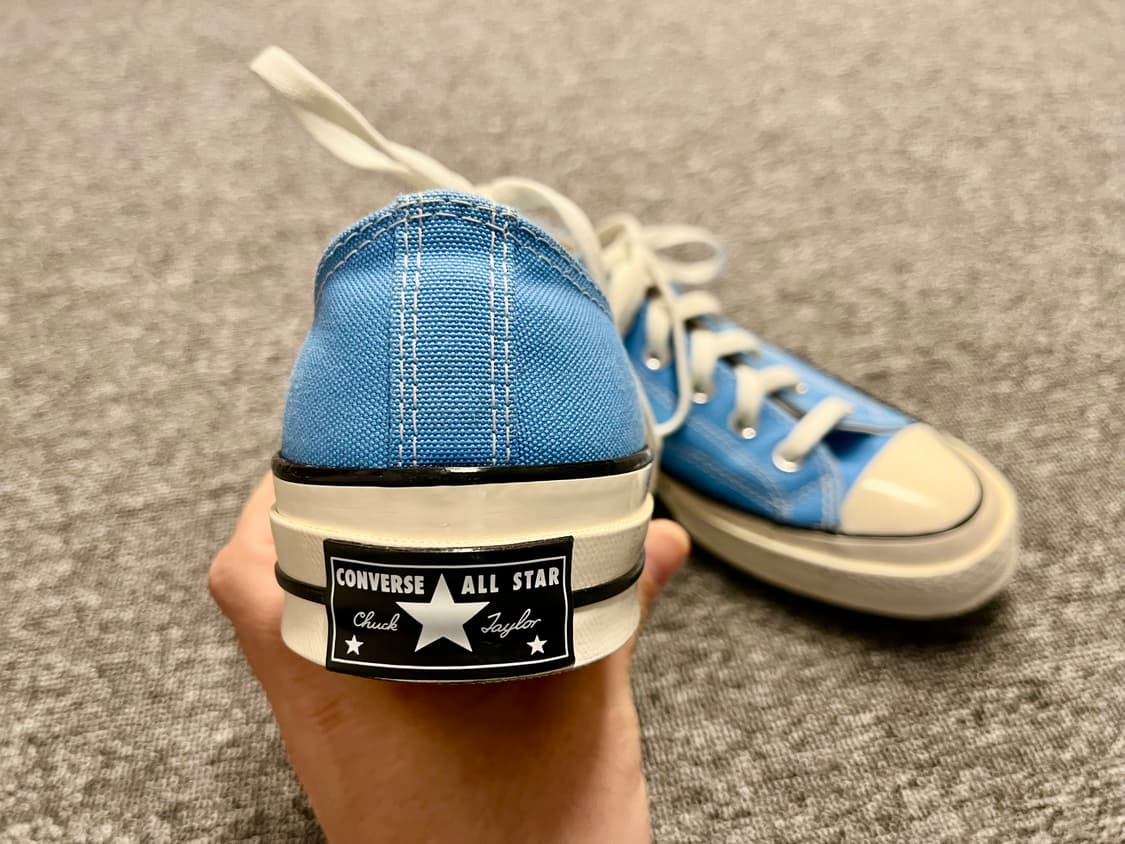 [260] 컨버스 척테일러 70s 로우 스카이블루 상품이미지5