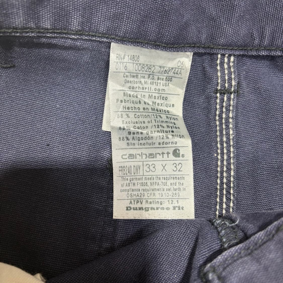 Carhartt FR Flame-Resistant Work Pants 죠 상품이미지8