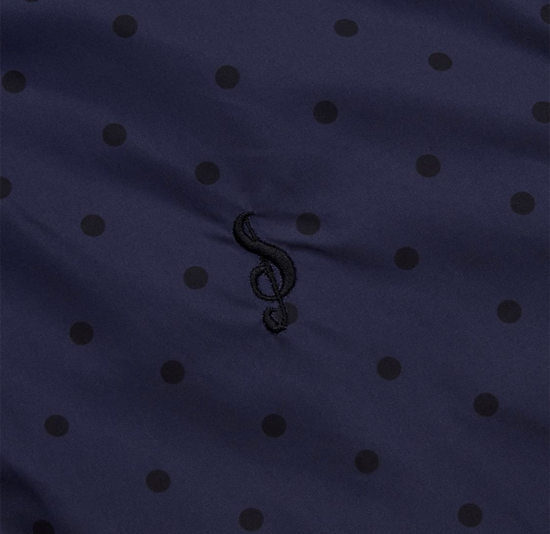 사파리스팟 도트 바람막이 네이비 남색 윈드브레이커 땡땡이 상품이미지4