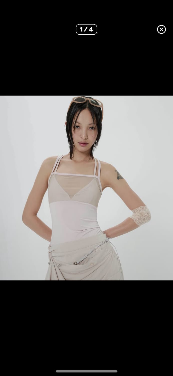 오호스 더블스트랩 나시 상품이미지1