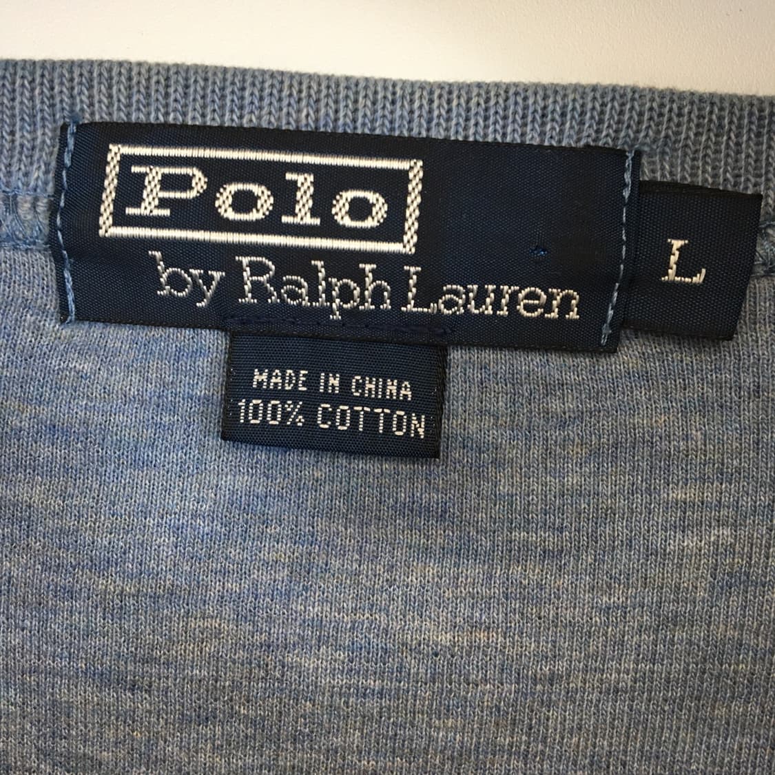 폴로 랄프로렌 V넥 코튼니트 110  상품이미지5