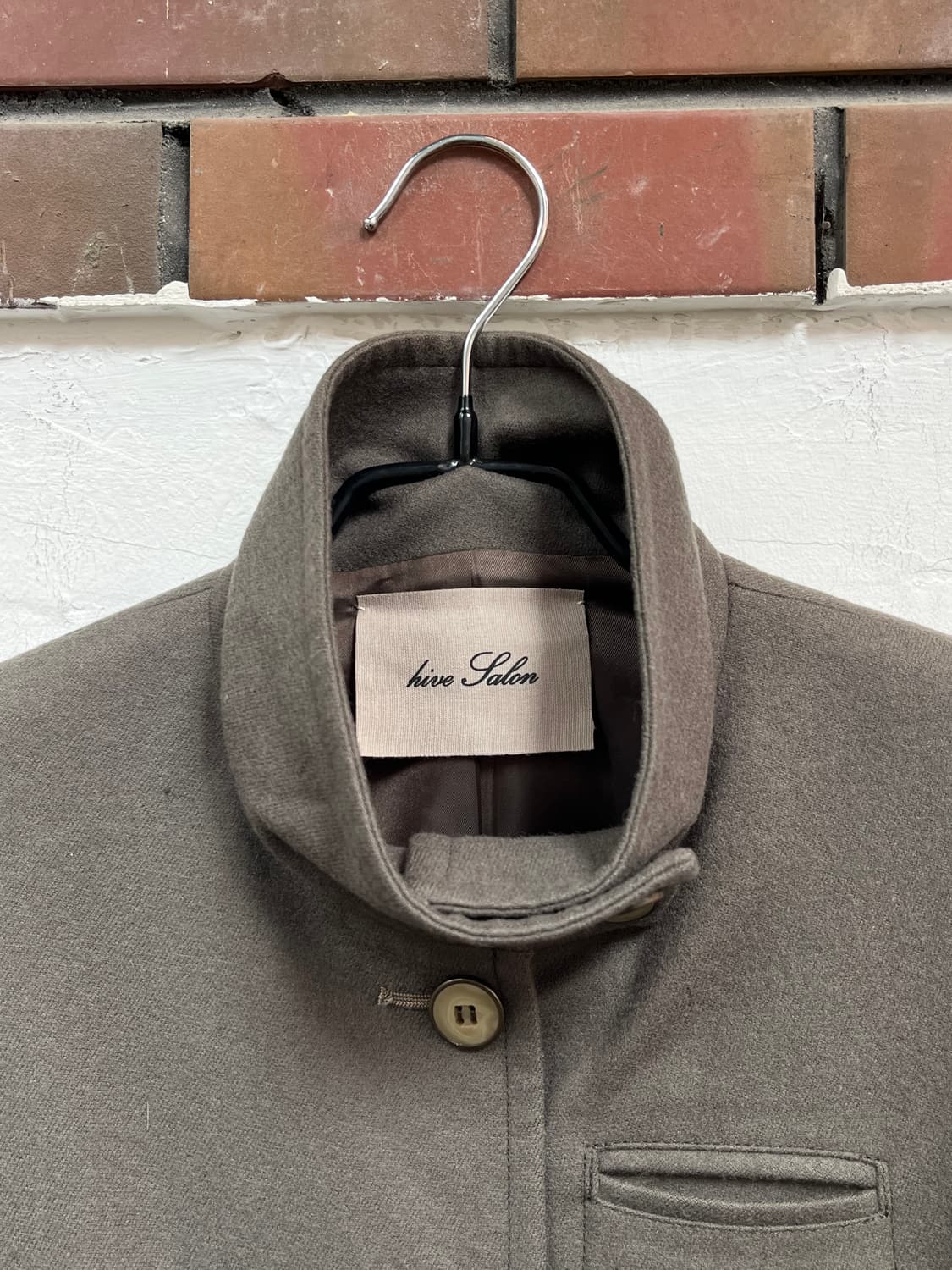 Hive Salon JAPAN 울 캐시미어 혼방 롱 코트 F 상품이미지2