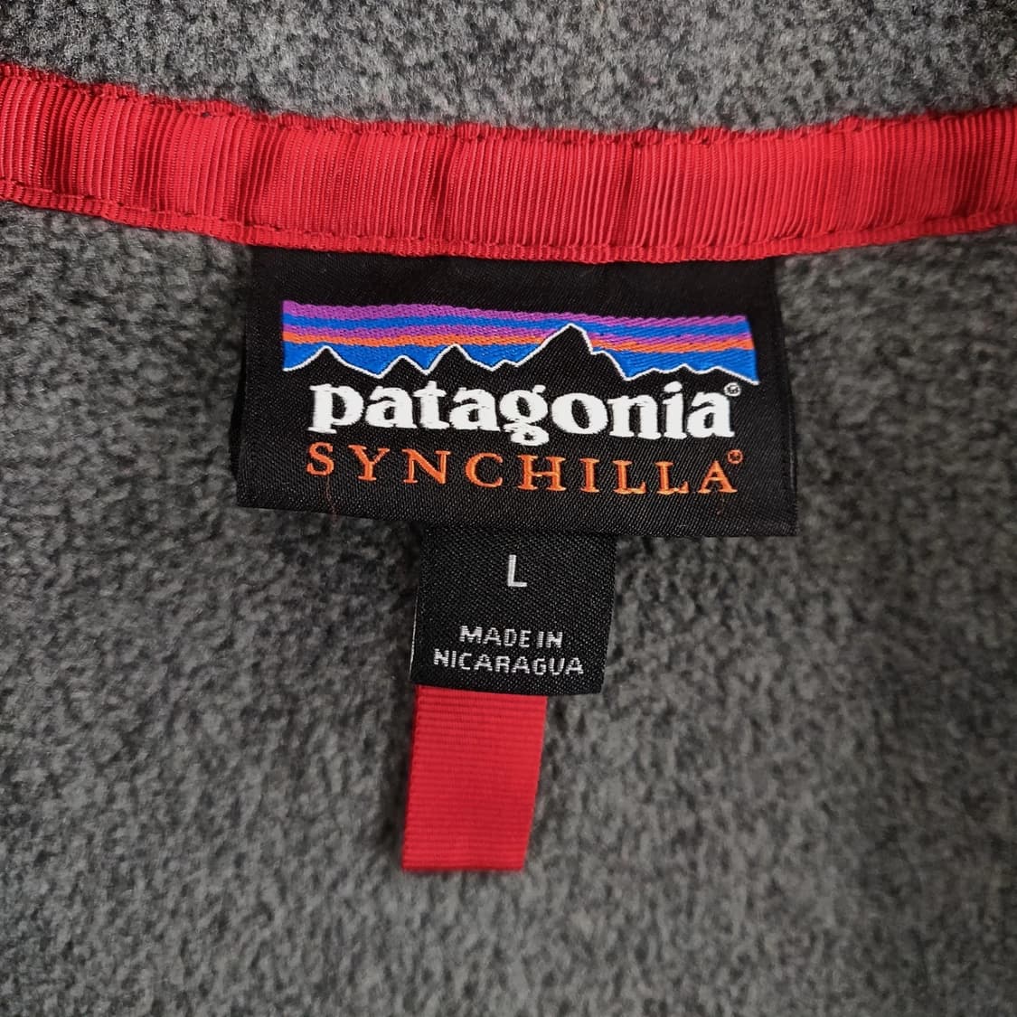 17SS 니카라과 파타고니아 신칠라 스냅-T 그레이 네이비 상품이미지5