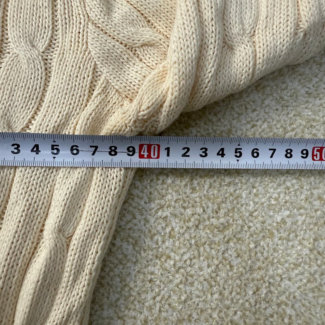 [S/P] 폴로랄프로렌 여성 캐이블 브이넥 니트 0102T1 상품이미지5