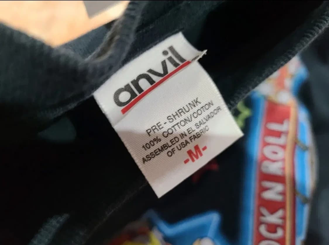 ANVIL 2002 심슨 x 롤링스톤즈 빈티지티셔츠  상품이미지5