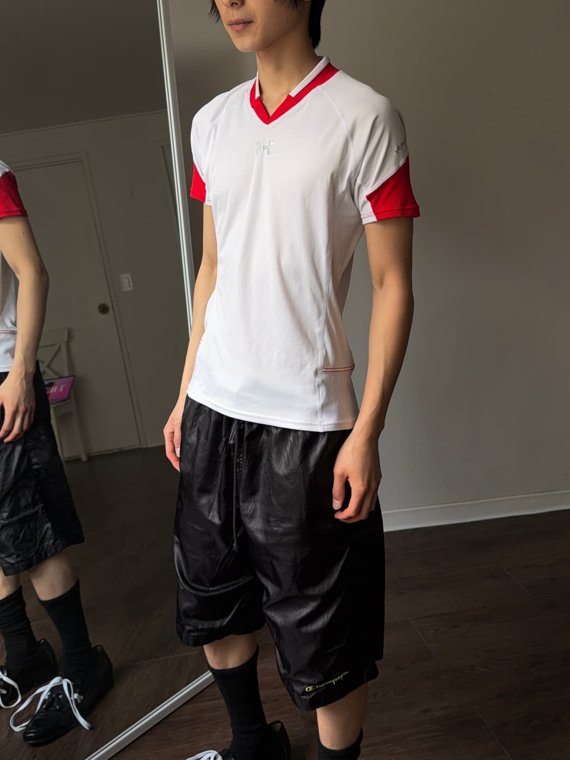 Under Armour Coldblack 레드 포인트 티셔츠 상품이미지5