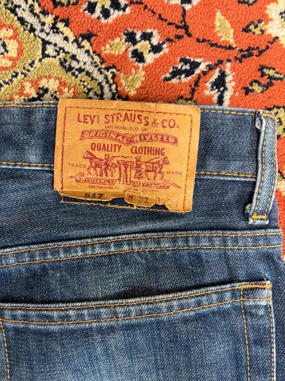 [31] 리바이스 517 부츠컷 플레어진 데님팬츠 상품이미지6