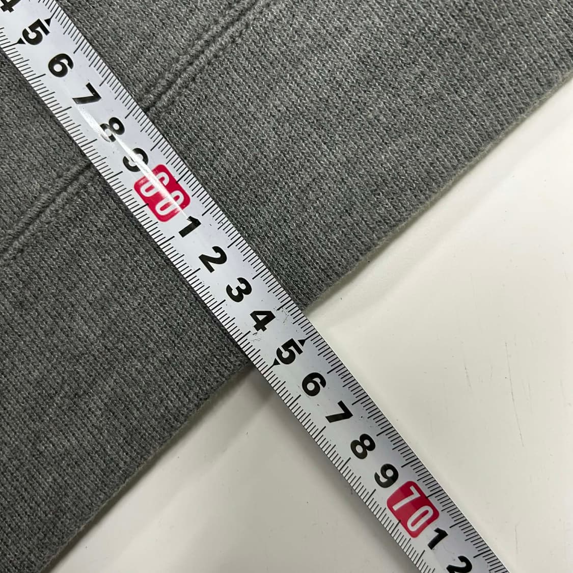 폴로 랄프로렌 그레이 코튼 니트 후드티(S) 상품이미지6