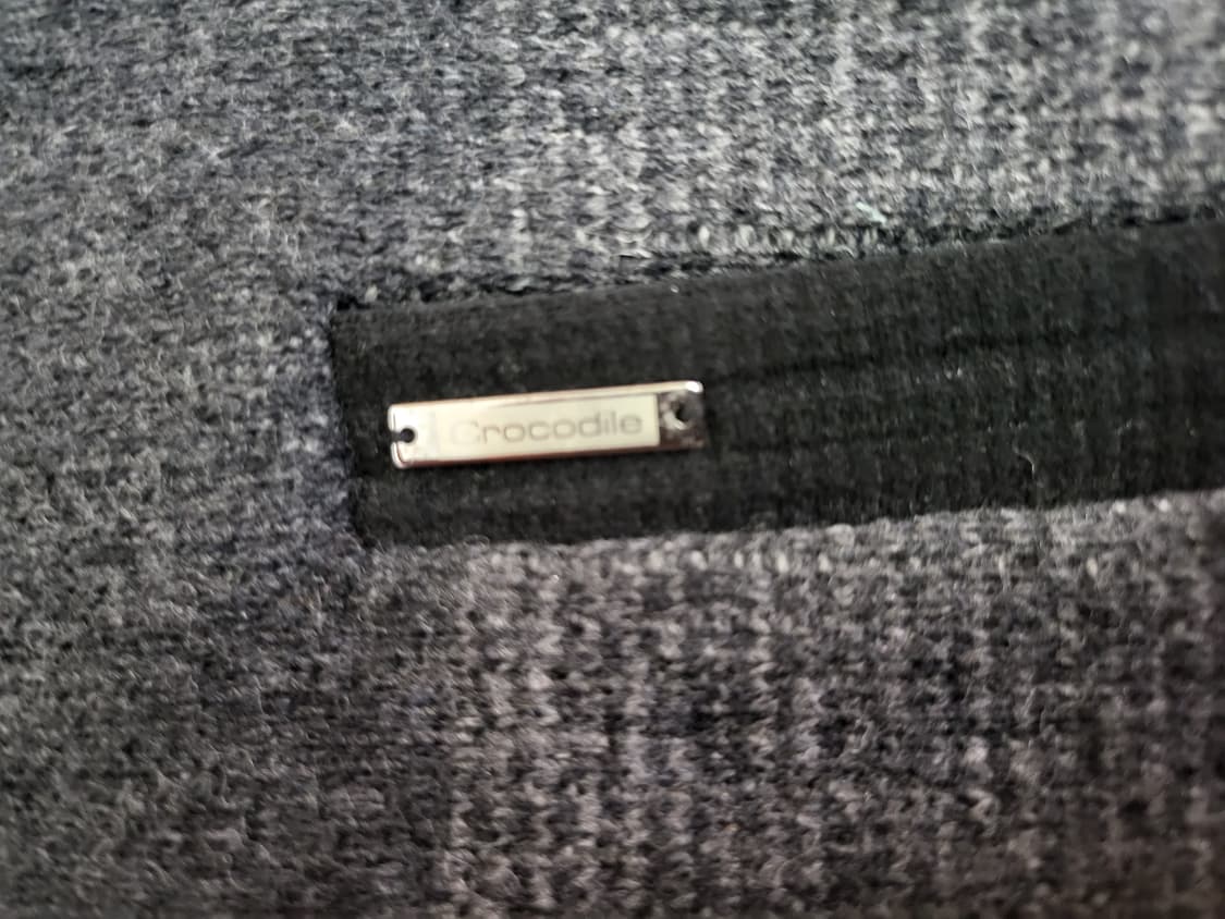 크로커다일 천연토끼모피 니트 점퍼 105 상품이미지8