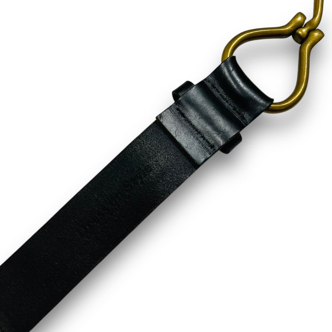 Dress on Style Black hook Leather belt 상품이미지8