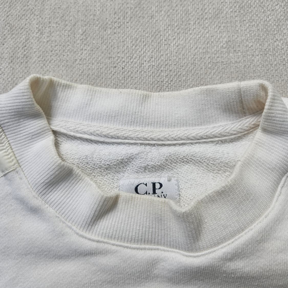 95 빈티지 와펜 화이트 맨투맨 0325Y 상품이미지4