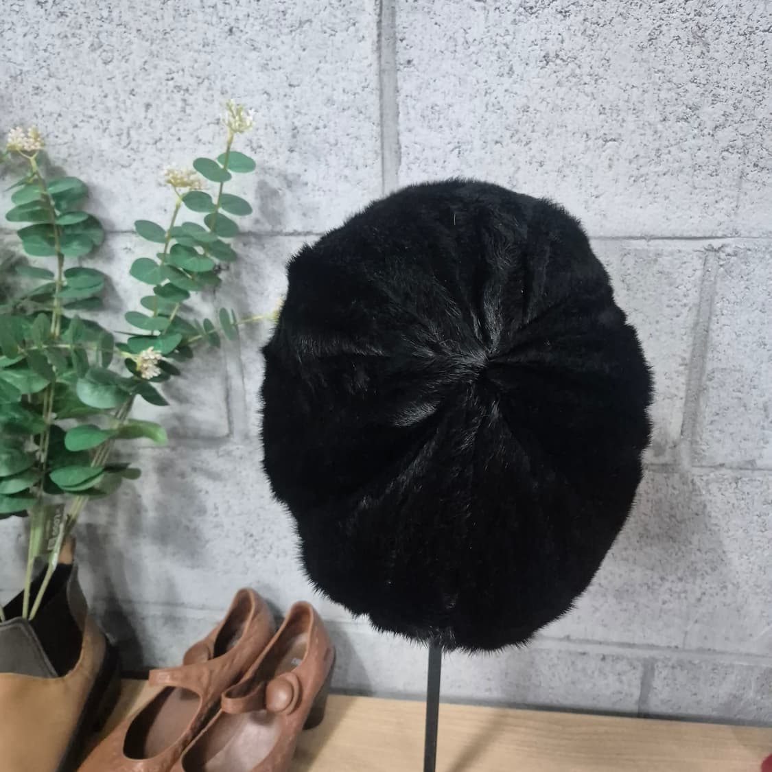 천연 밍크 베레모 상품이미지6