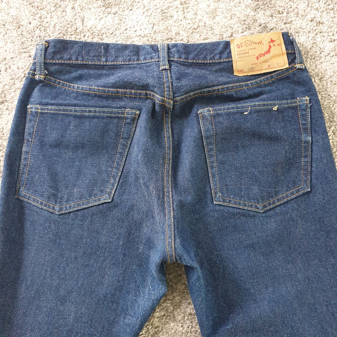 orSlow 데님 팬츠 상품이미지3