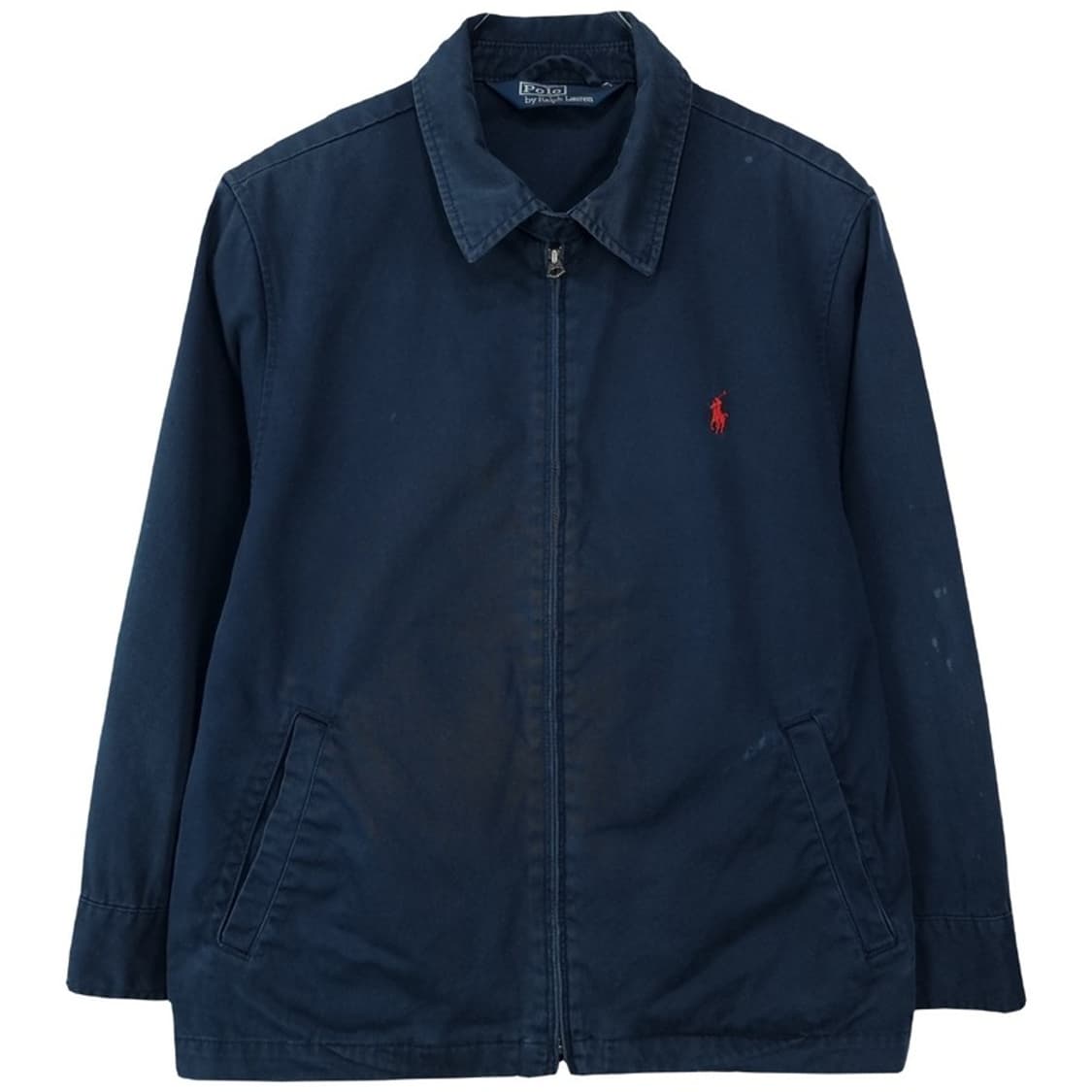 [폴로 랄프로렌] 포니 로고 자수 스윙탑 블루종 자켓 네이비 M20161 상품이미지2