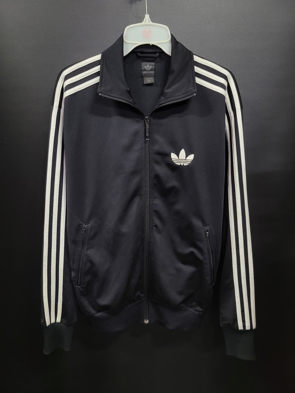 아디다스 올드스쿨 불꽃 파이어버드 검흰 트랙탑 져지  상품이미지8