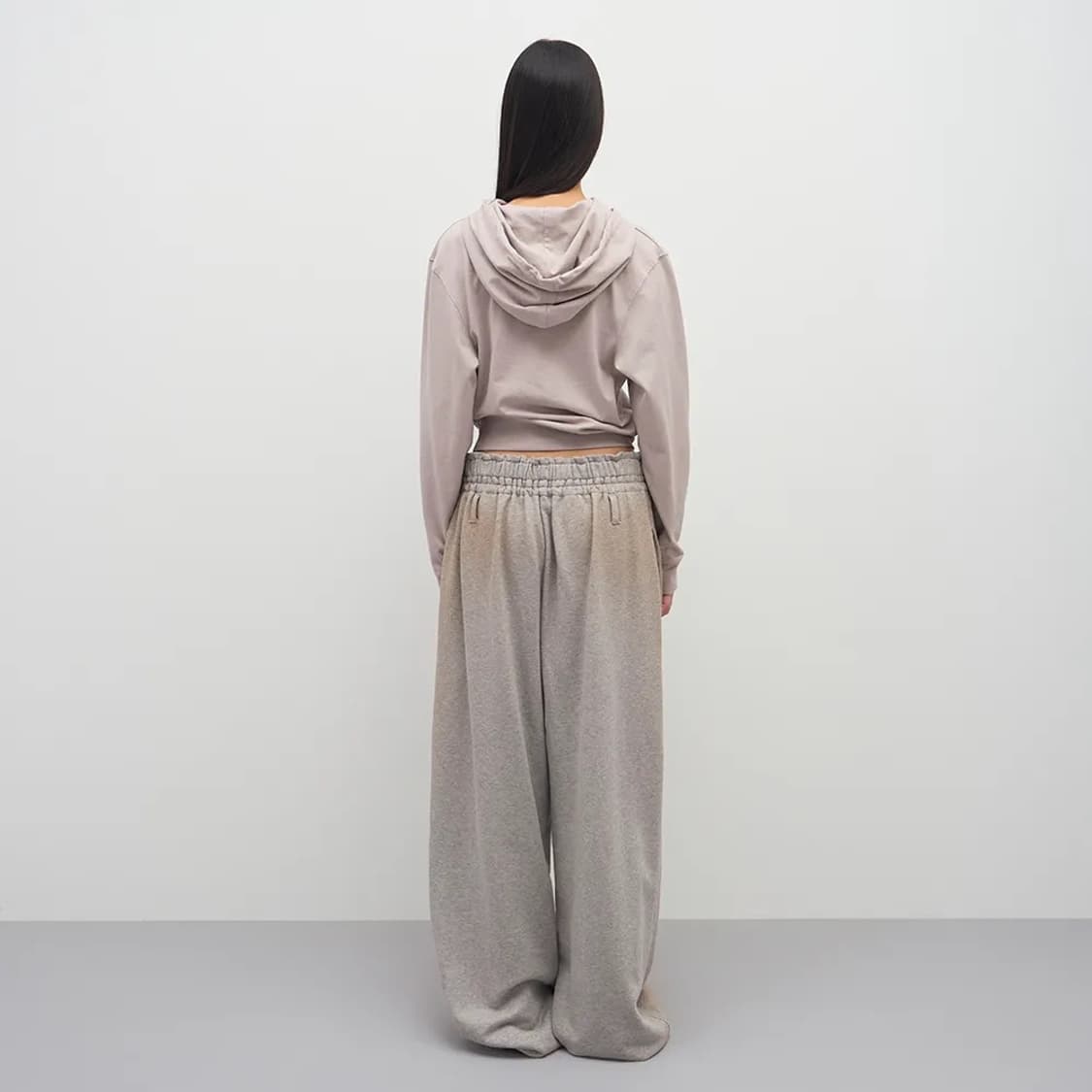 LCDC 스프레이 워시드 플리츠 디테일 트라우저 상품이미지4