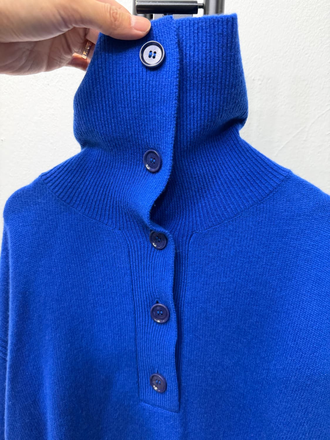 정품) COS 코스 여성 오버핏 캐시미어100 니트 스웨터 XS 상품이미지4