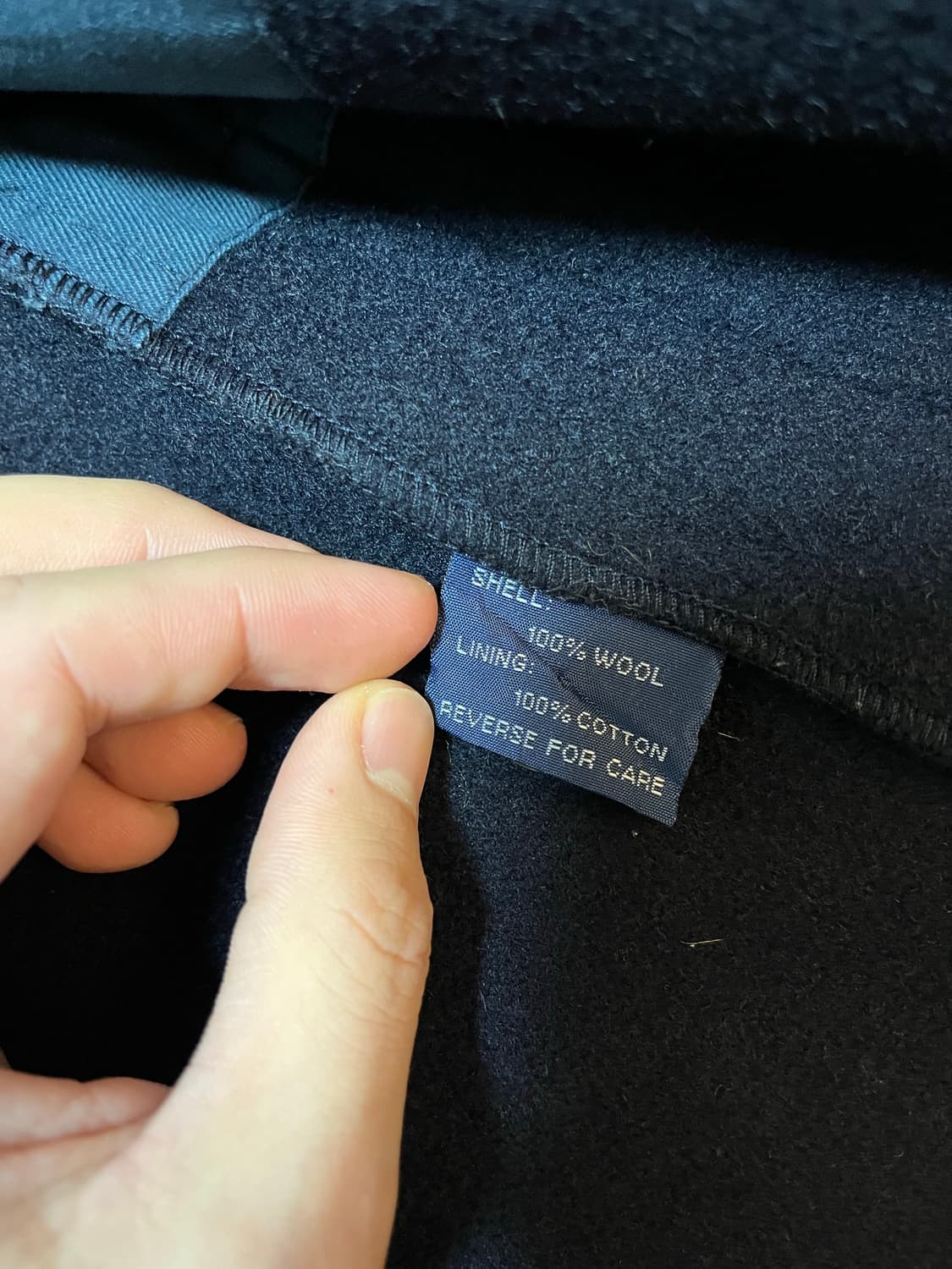 폴로 랄프로렌 네이비 더플코트 M 상품이미지3