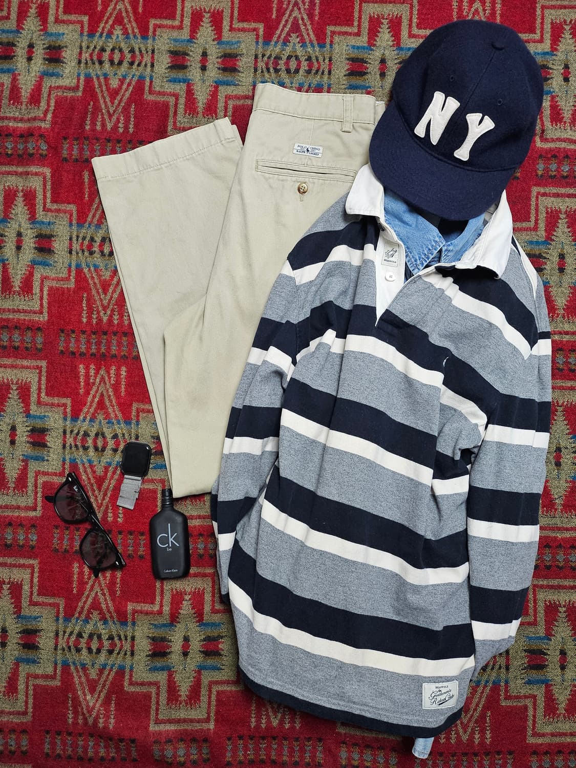29)90s Polo ralph lauren 투턱 치노 팬츠 상품이미지9
