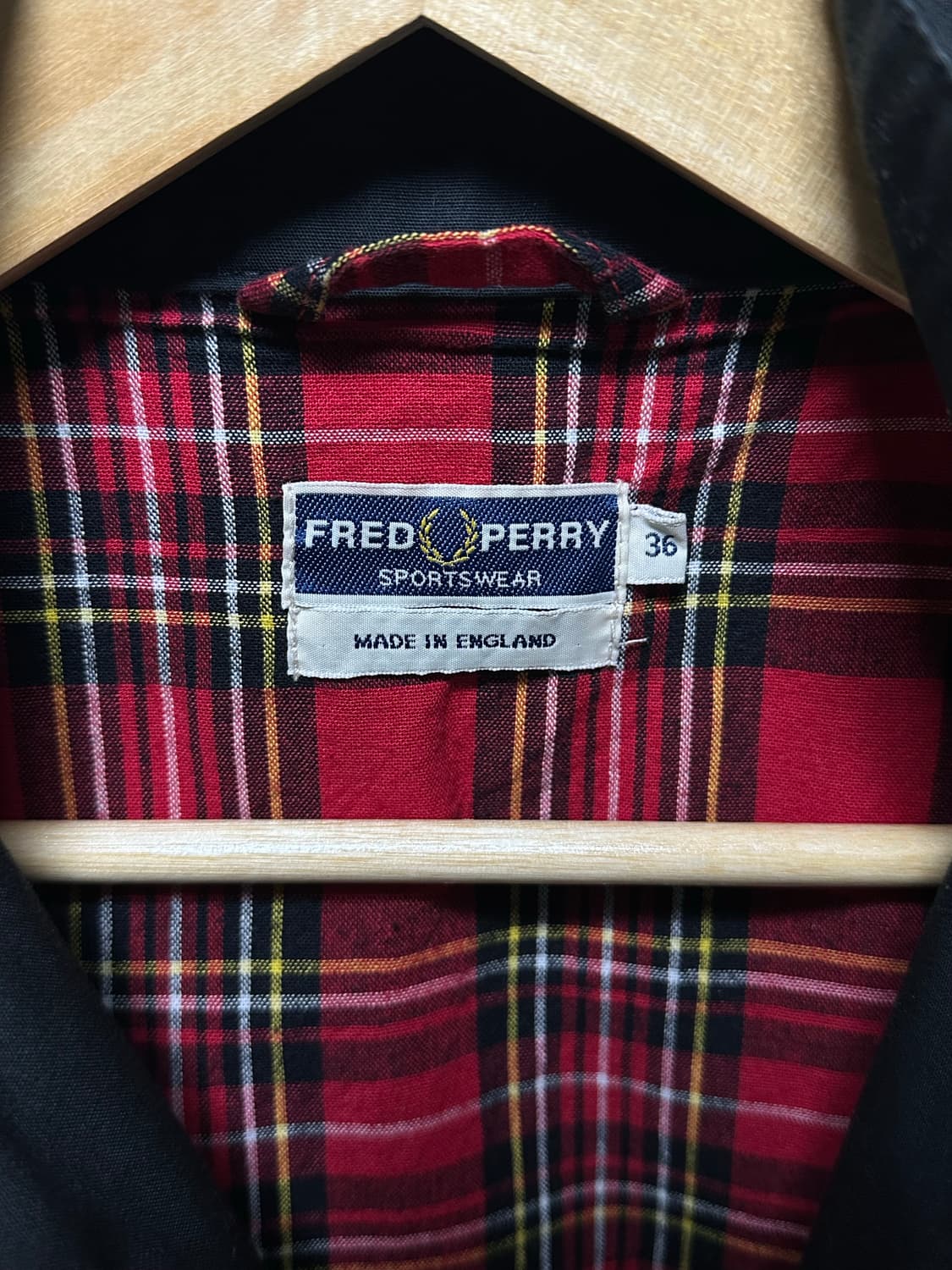 프레드페리 해링턴 자켓 상품이미지3