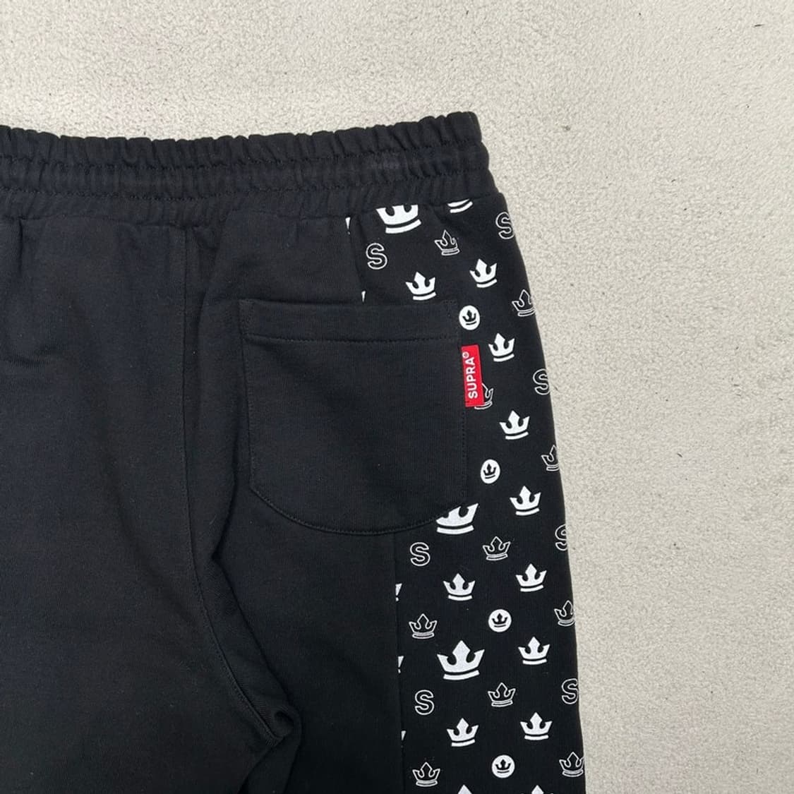 수프라 캐주얼 트랙 팬츠 블랙 S 상품이미지4