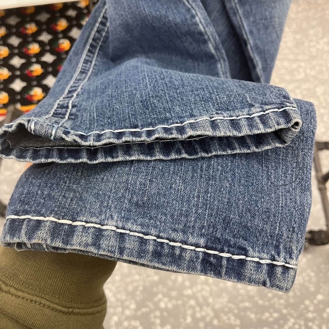 트루릴리젼 빌리슈퍼티 디스트로이드 포켓 데님팬츠 30인치 C07077 상품이미지8
