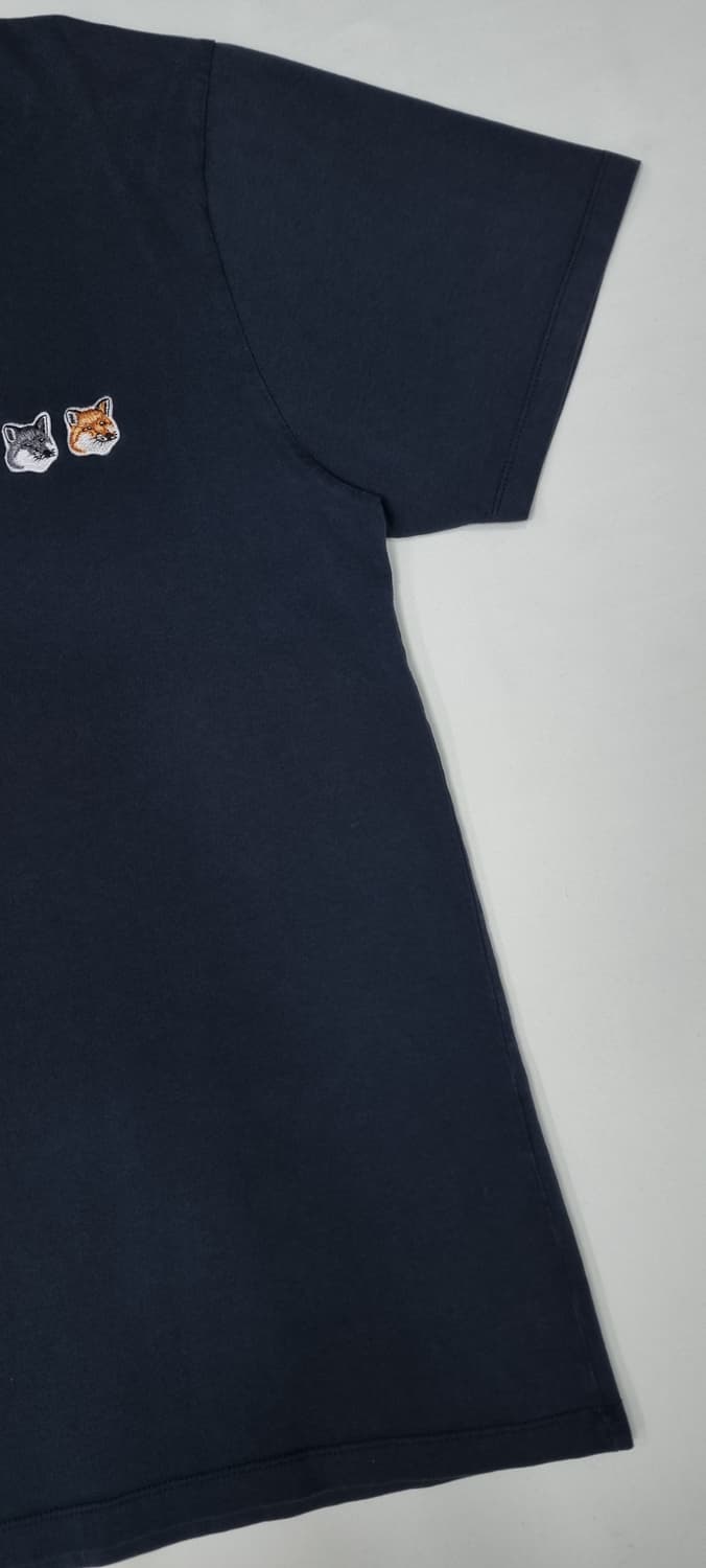 메종키츠네 더블 폭스 패치 반팔 XL _ 남성 상품이미지4